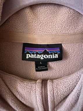 Patagonia Fleece Jacket in Taupe